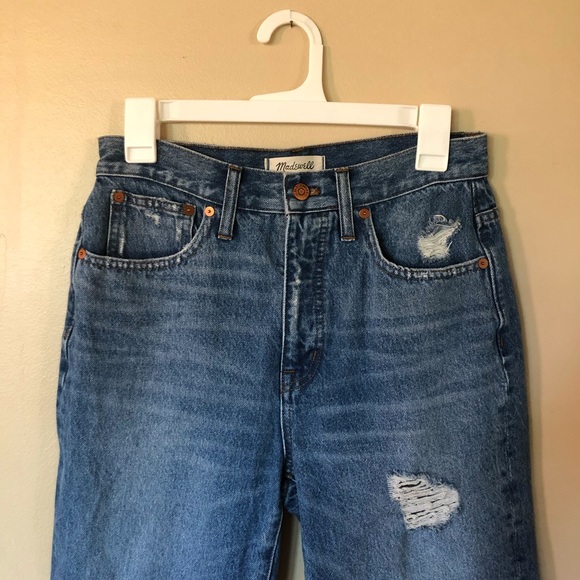 Madewell Classic Straight Jeans - Picture 2 of 7
